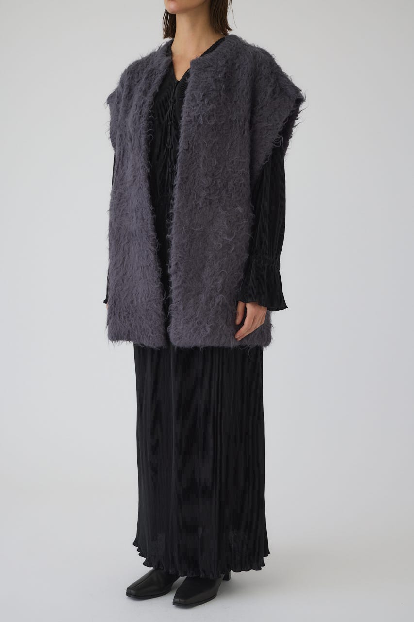 Brilliant knit gown GRY FREE