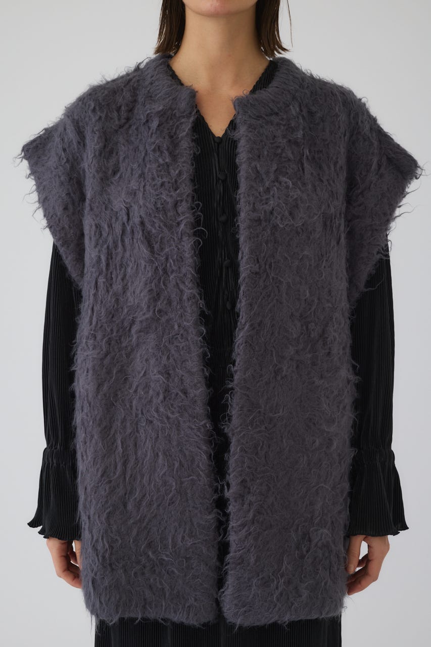 Brilliant knit gown GRY FREE