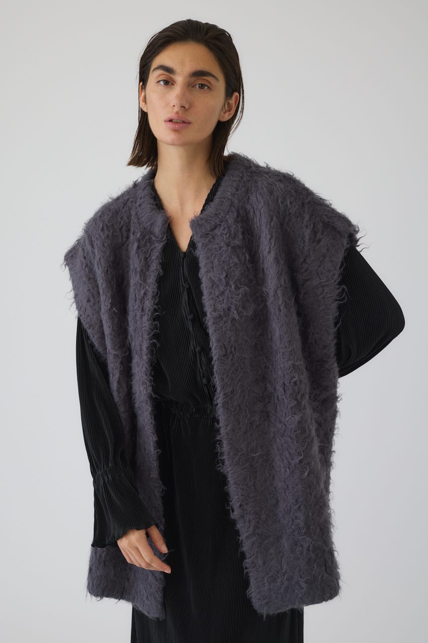 Brilliant knit gown GRY FREE