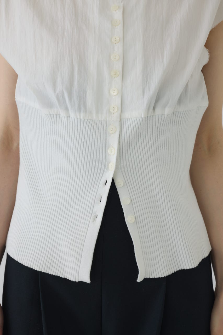 Docking cut off design tops WHT FREE