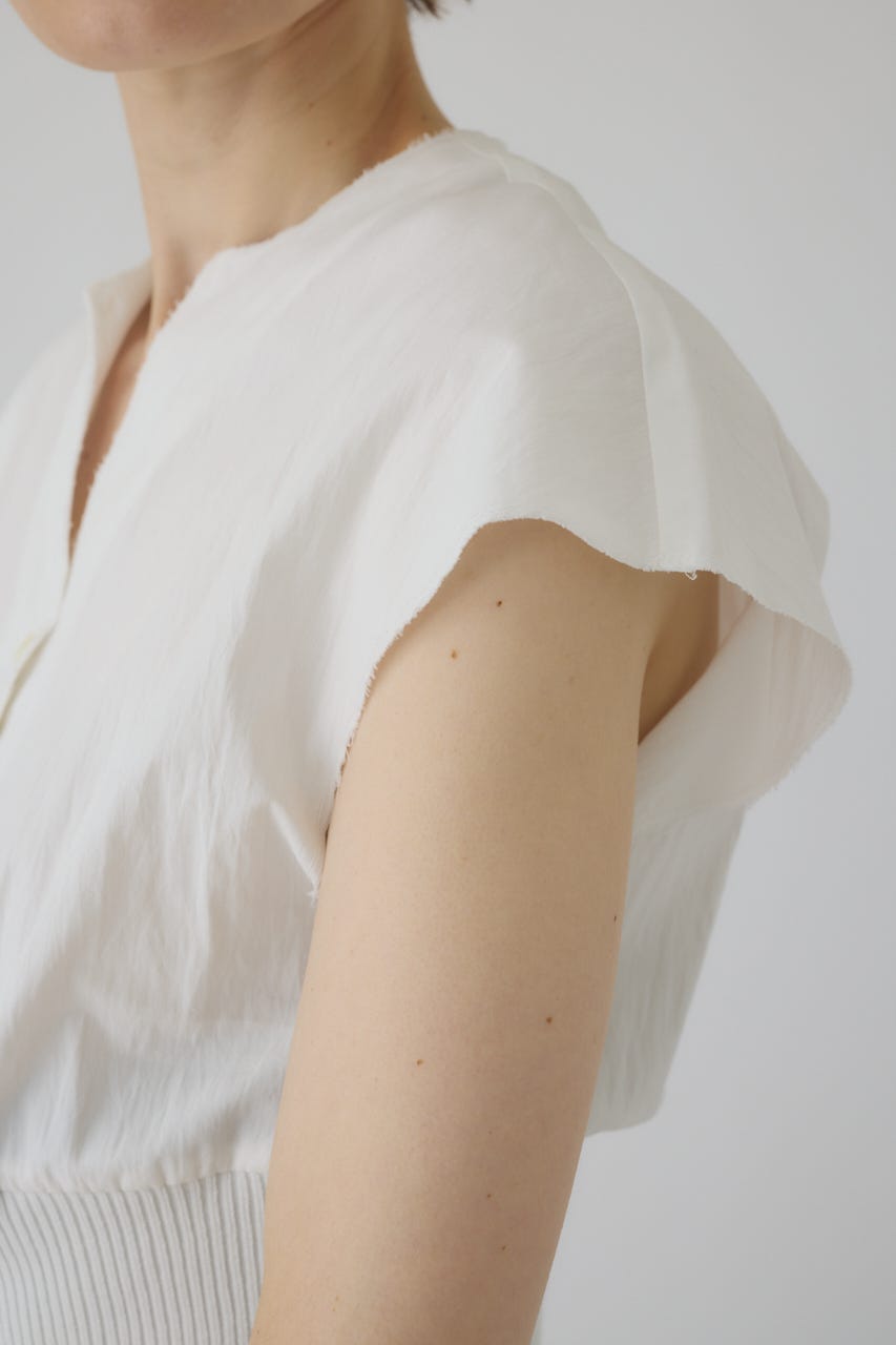 Docking cut off design tops WHT FREE