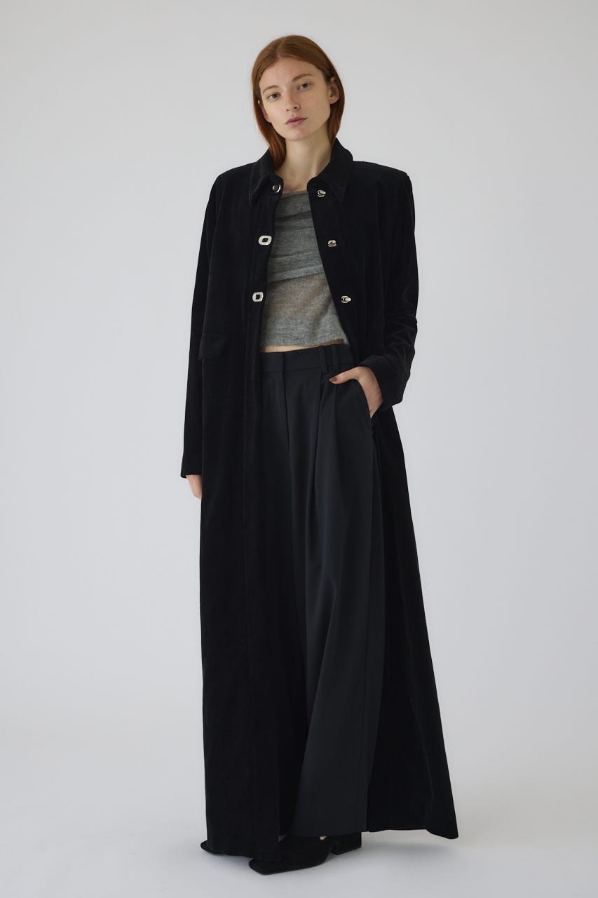 8/1- order start T-lock corduroy maxi JK BLK 38