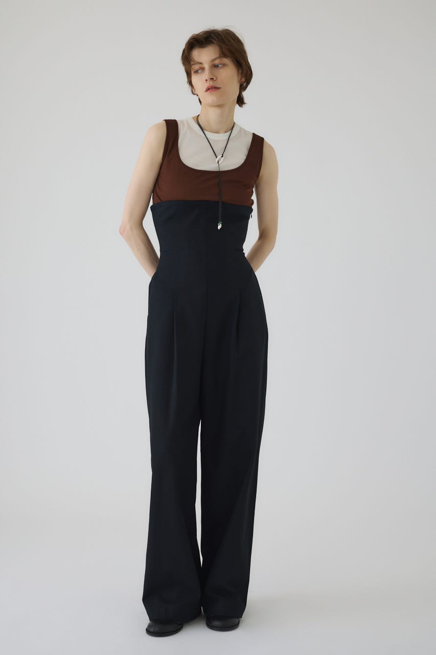 お値下げ中‼️RIM.ARK/ Styling vest tops RIM.ARK（リムアーク）の「Front tuck box vest（ベスト）」 - WEAR