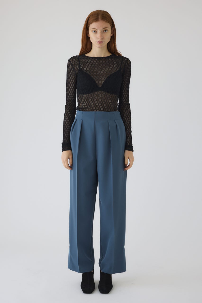 8/1- order start W cloth slit straight PT BLU 36