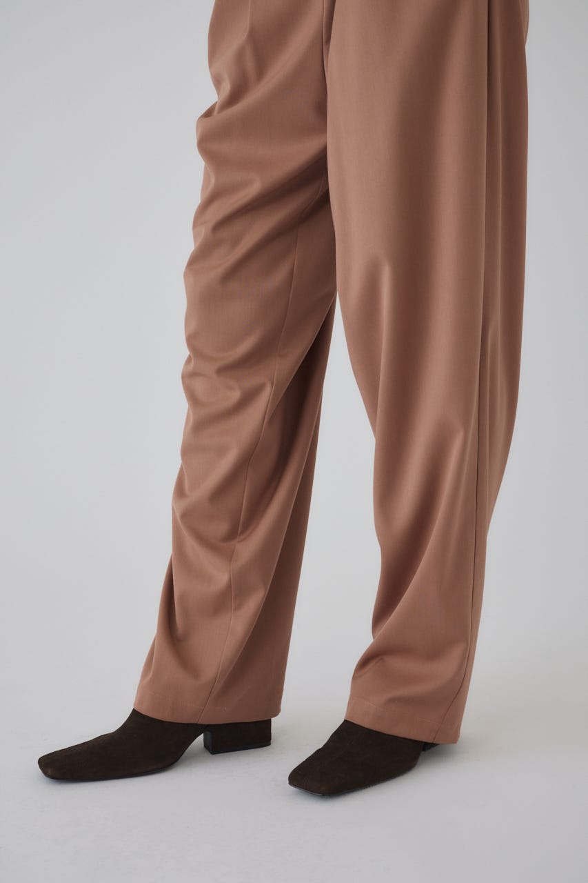 RIM.ARK | W tuck wide slacks (PANTS ) |RIM.ARK ONLINE STORE