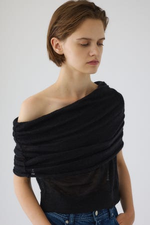 ♡人気完売商品♡rimark ドッキングシャツニットトップス 公式】RIM.ARKのトップス(ニット)検索ページ|シェルターウェブストア