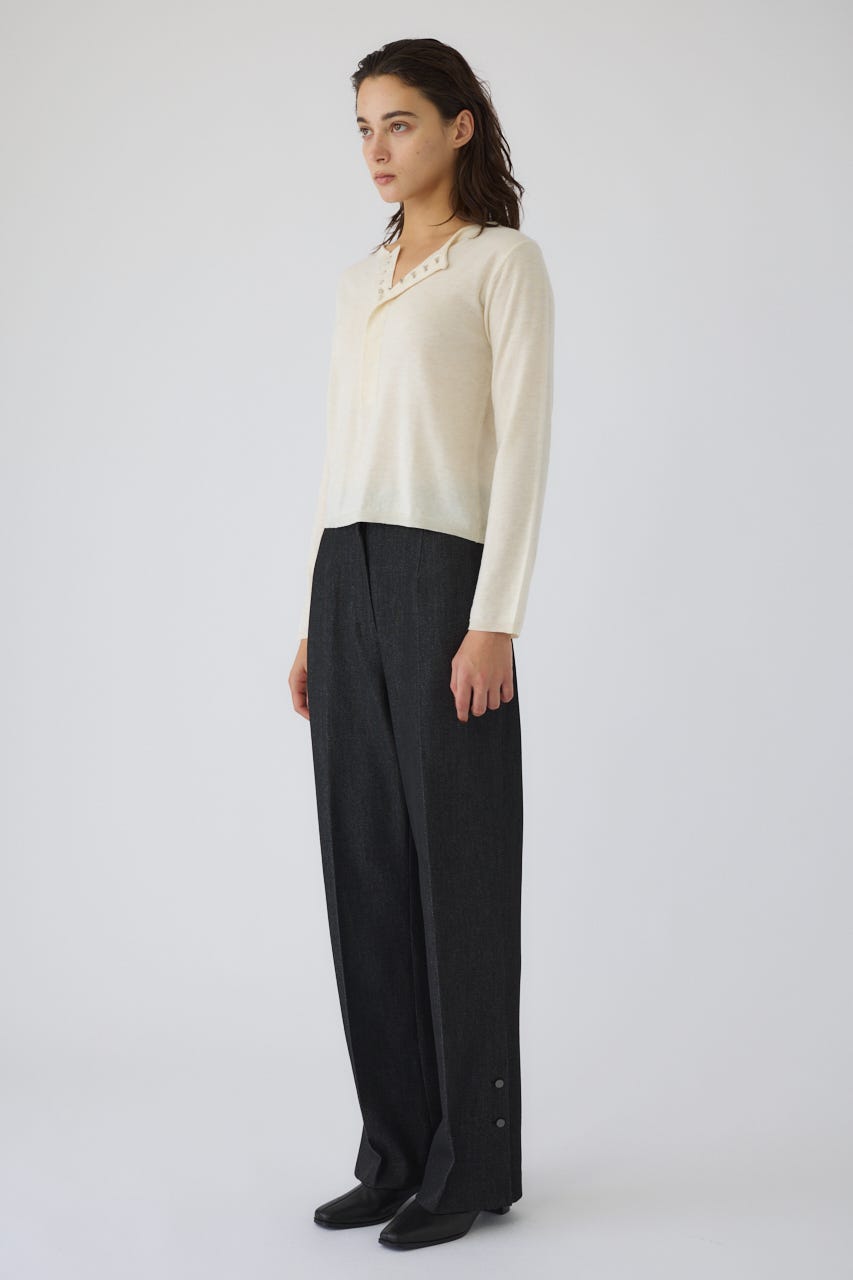 RIM.ARK | 10/8- order start Hook design silk blend knit