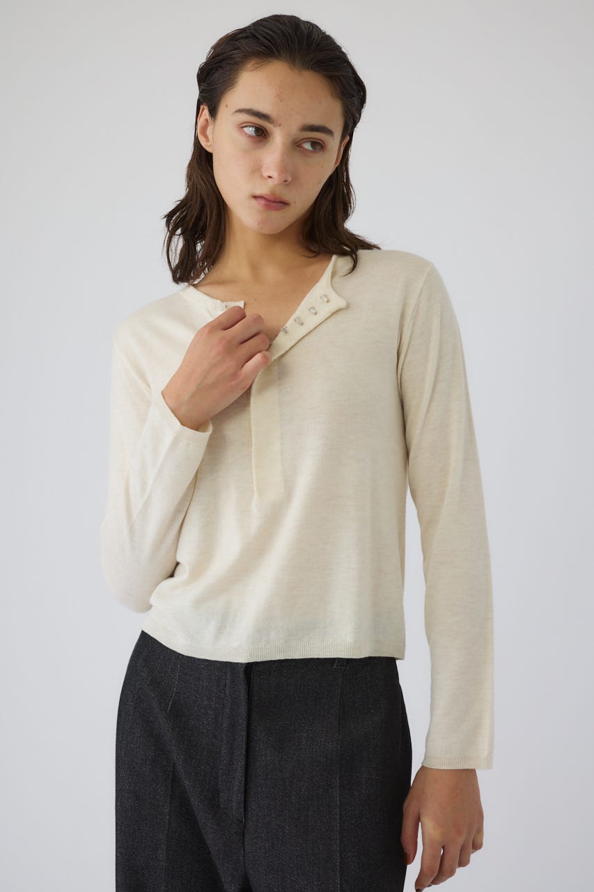RIM.ARK 極美品 Broad stitch rib knit CD 38 RIM.ARK（リムアーク）の「Broad stitch rib knit CD