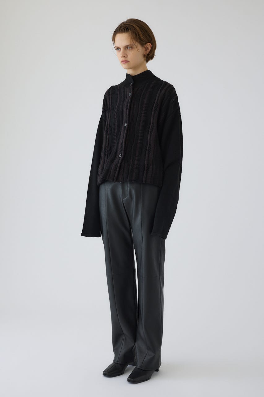 rim.ark Different surfaces knit CD ブラウン RIM.ARK | Different surfaces knit CD (CARDIGANS ) |RIM.ARK