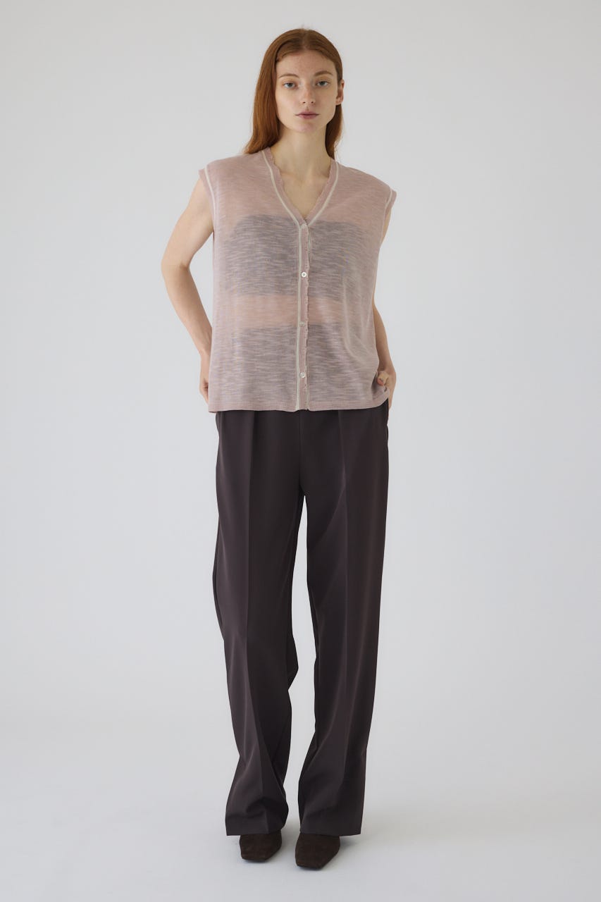 Dry touch summer knit vest PNK FREE