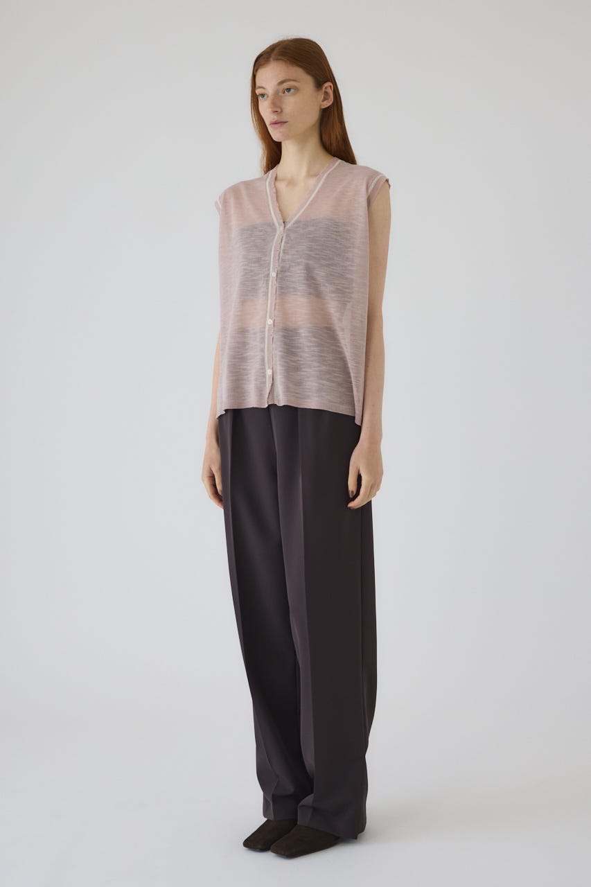 Dry touch summer knit vest PNK FREE