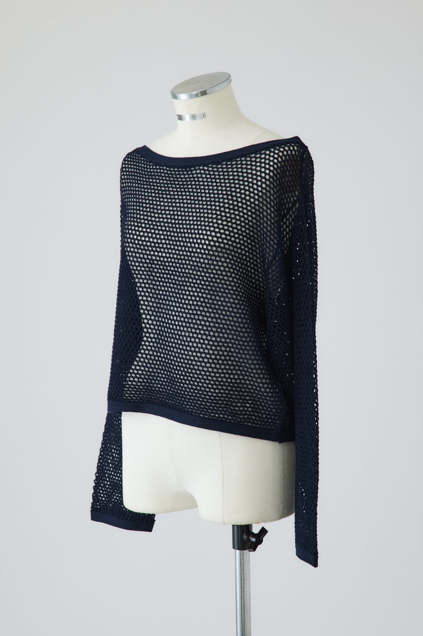 See through long sleeve tops NVY FREE