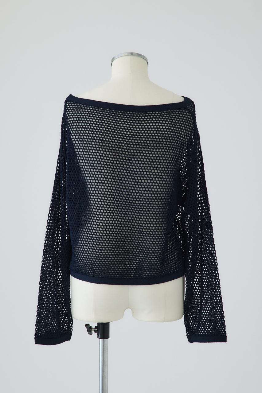 See through long sleeve tops NVY FREE