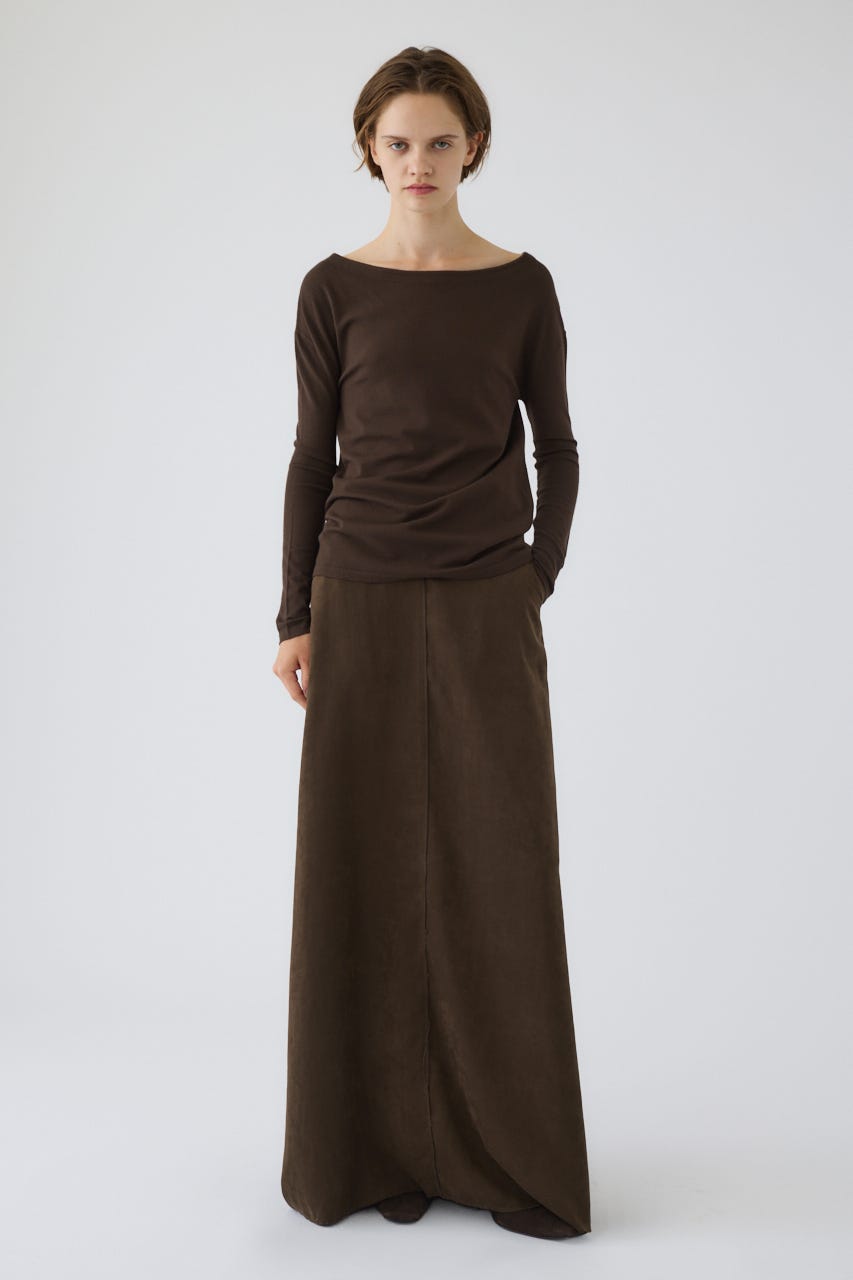 RIM.ARK | Soft touch off shoulder tops (KNITWEAR ) |RIM.ARK