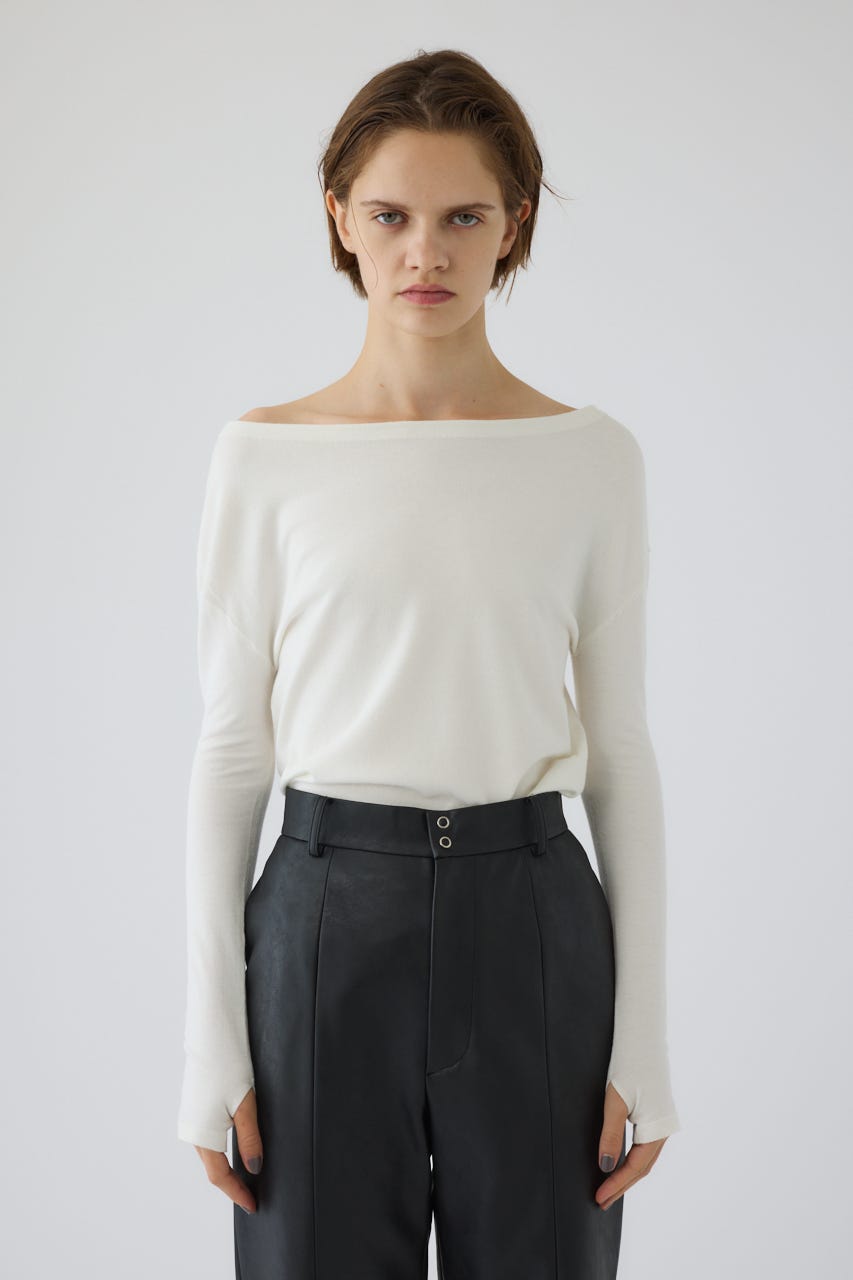 【タグ付】RIM.ARK　リムアーク　Soft touch comfy tops RIM.ARK | Soft touch comfy tops (T-SHIRT(LONG SLEEVE) ) |RIM