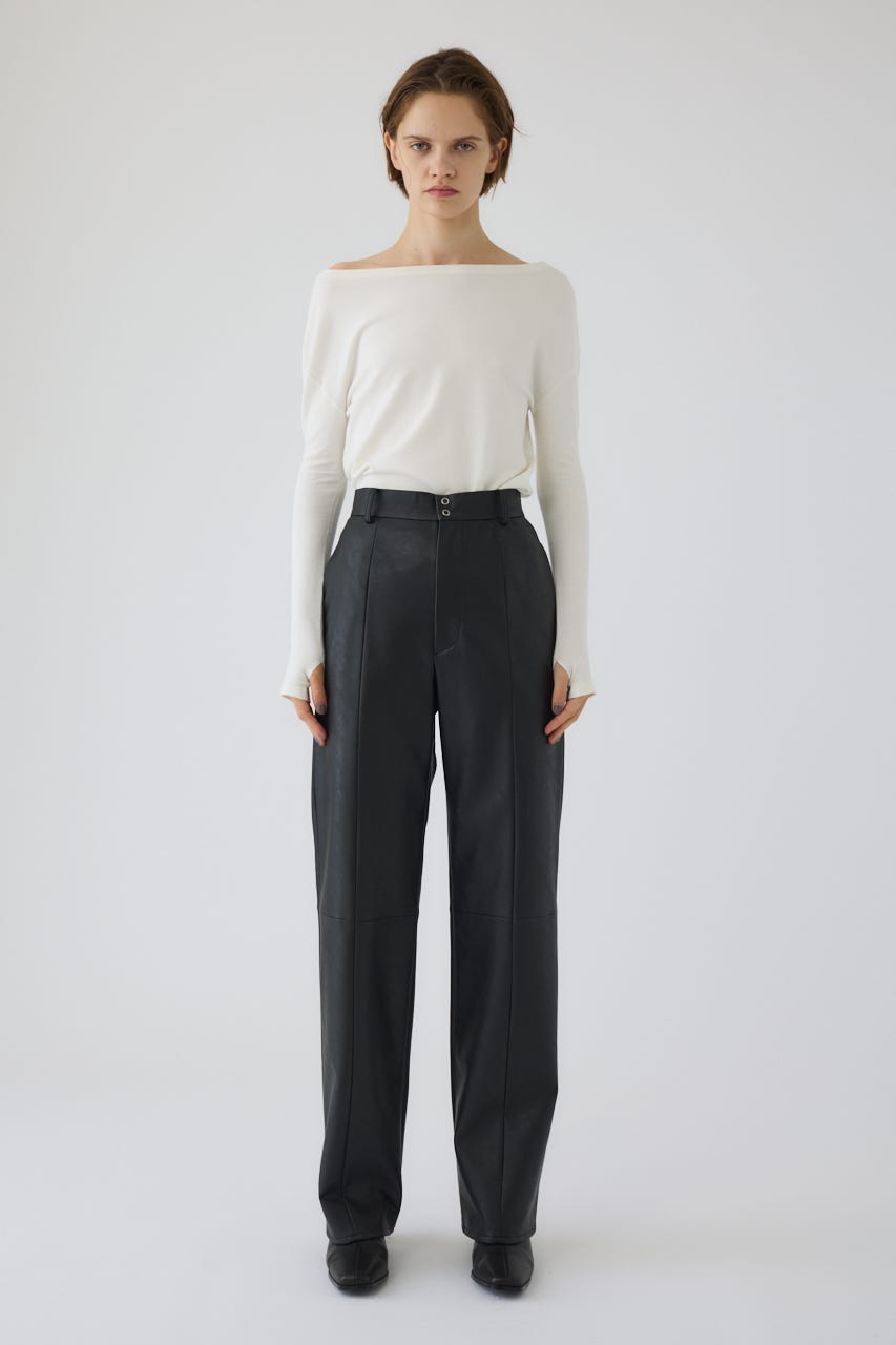 RIM.ARK | Soft touch off shoulder tops (KNITWEAR ) |RIM.ARK