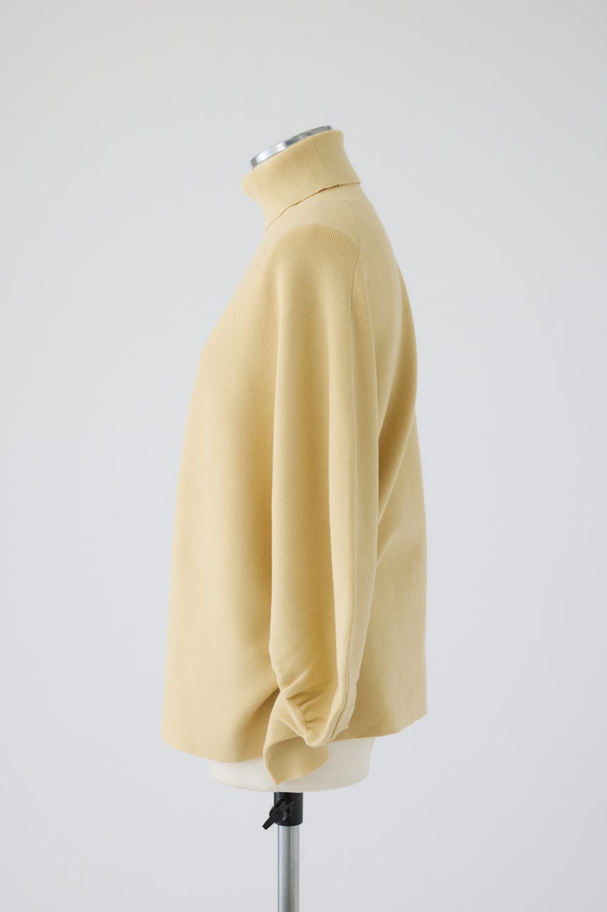 Dolman wide washable knit L/YEL 38