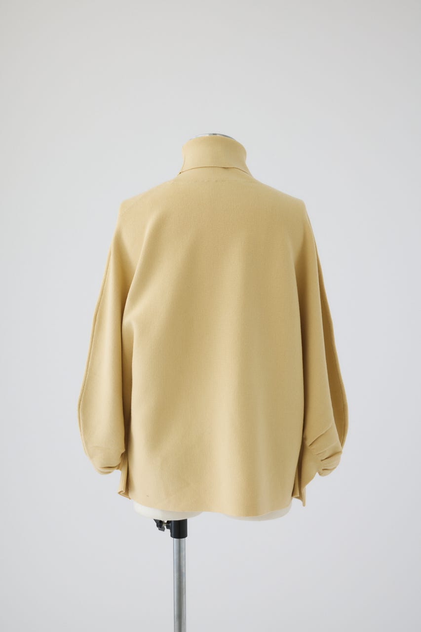 Dolman wide washable knit L/YEL 38