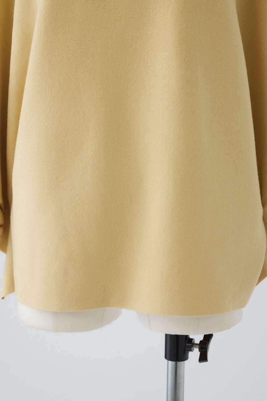 Dolman wide washable knit L/YEL 38