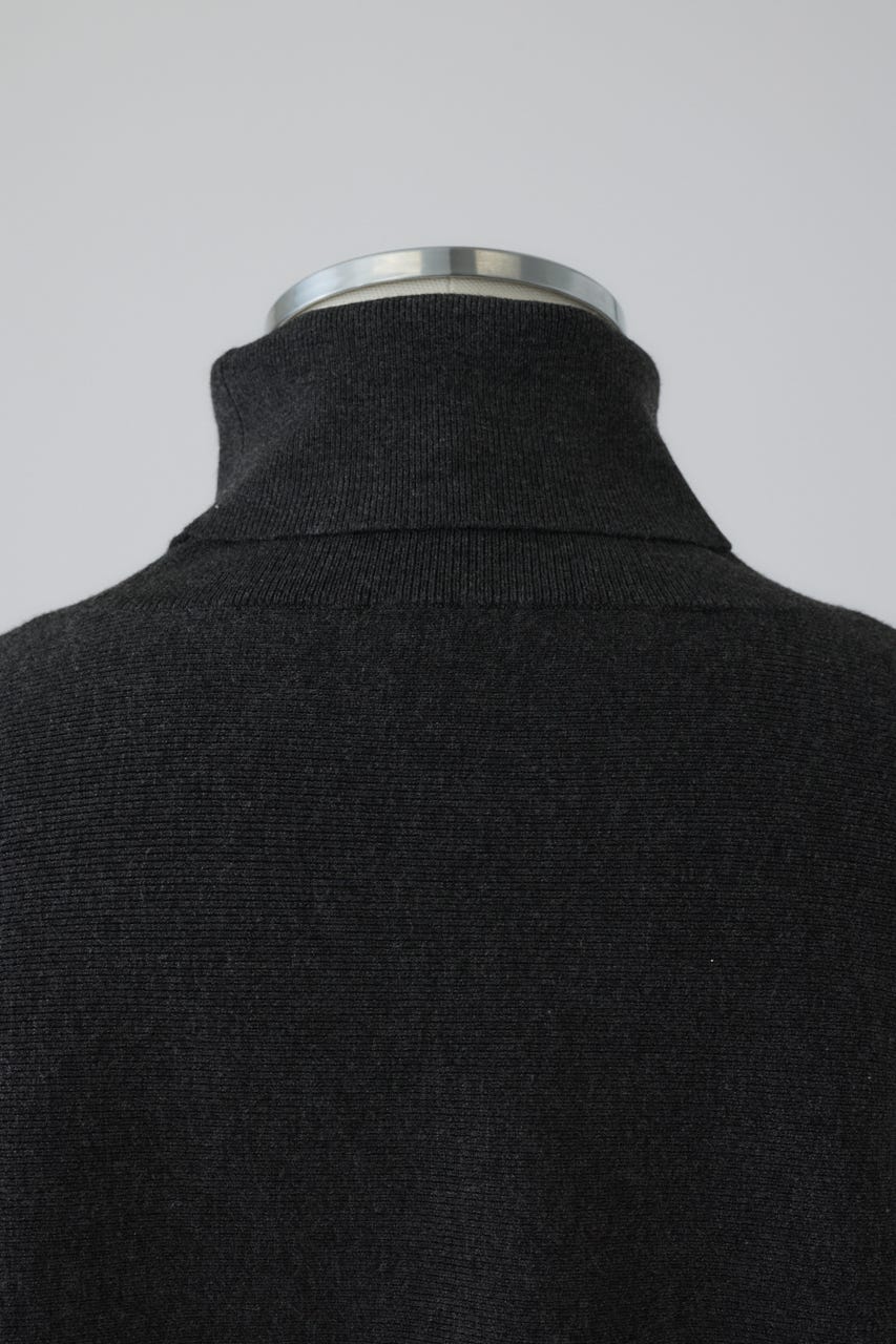 Dolman wide washable knit M/GRY 36