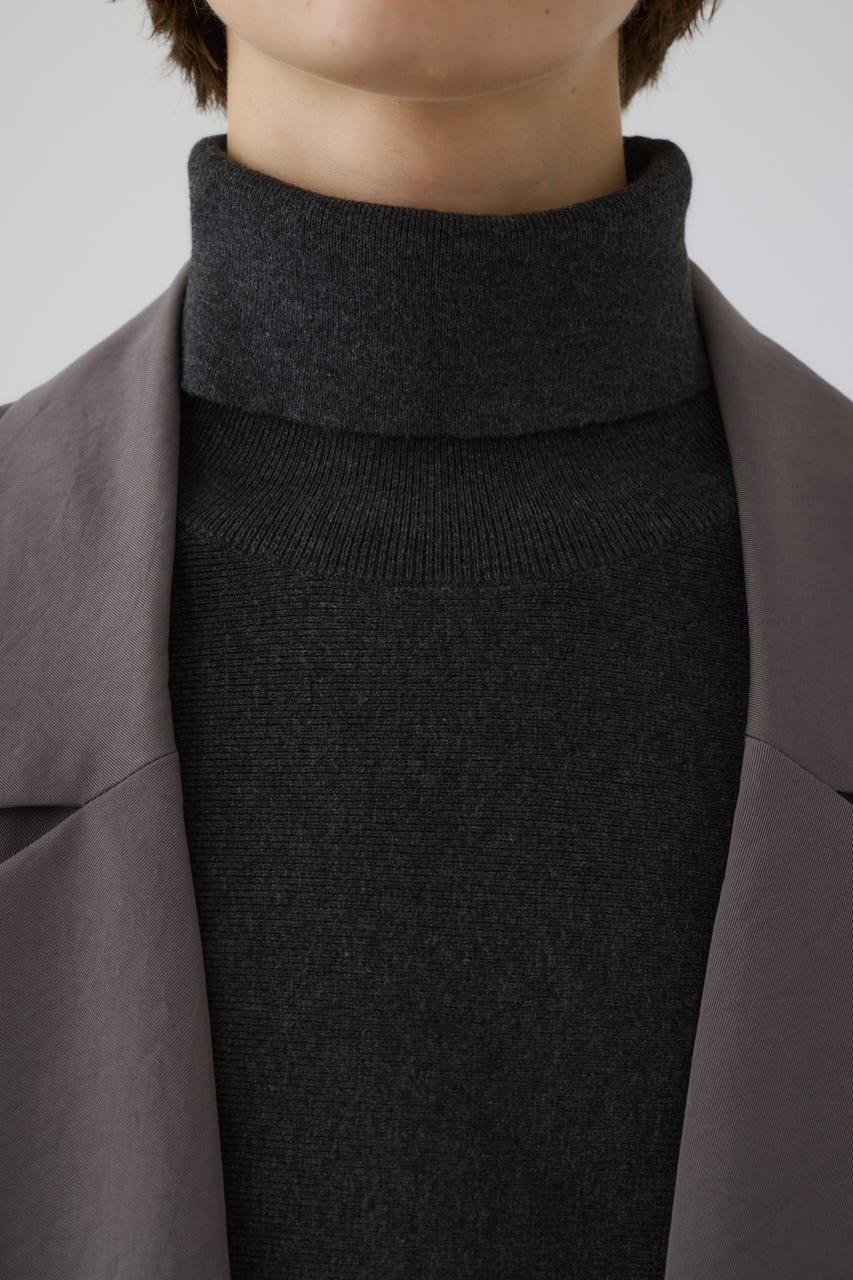 Dolman wide washable knit M/GRY 36