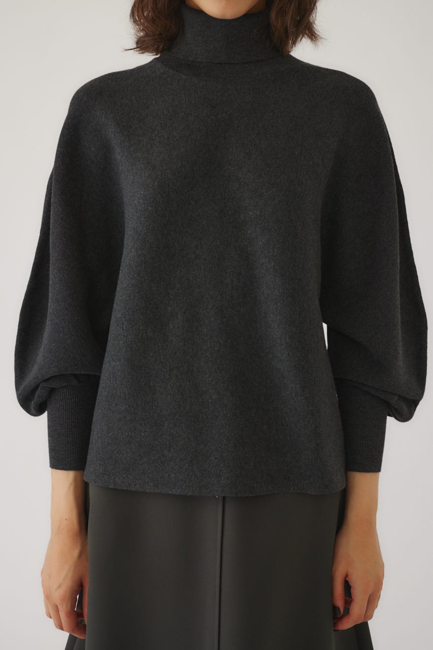 Dolman wide washable knit M/GRY 36