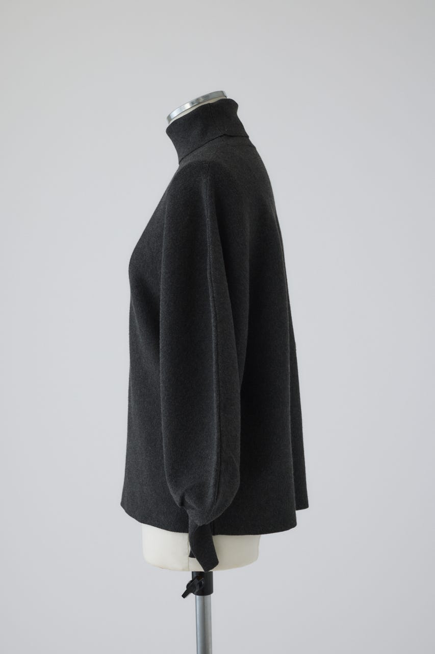 Dolman wide washable knit M/GRY 36