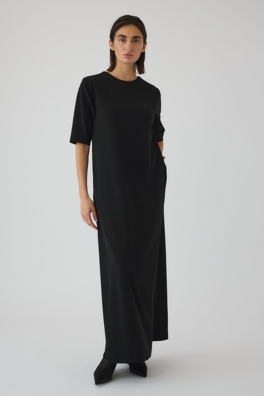 2/4- order start Deformed open dress BLK 38