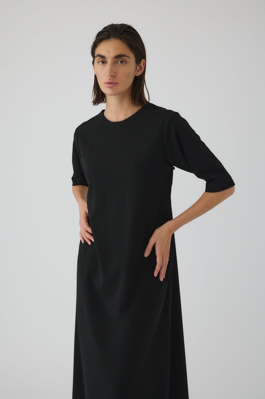 2/4- order start Deformed open dress BLK 38