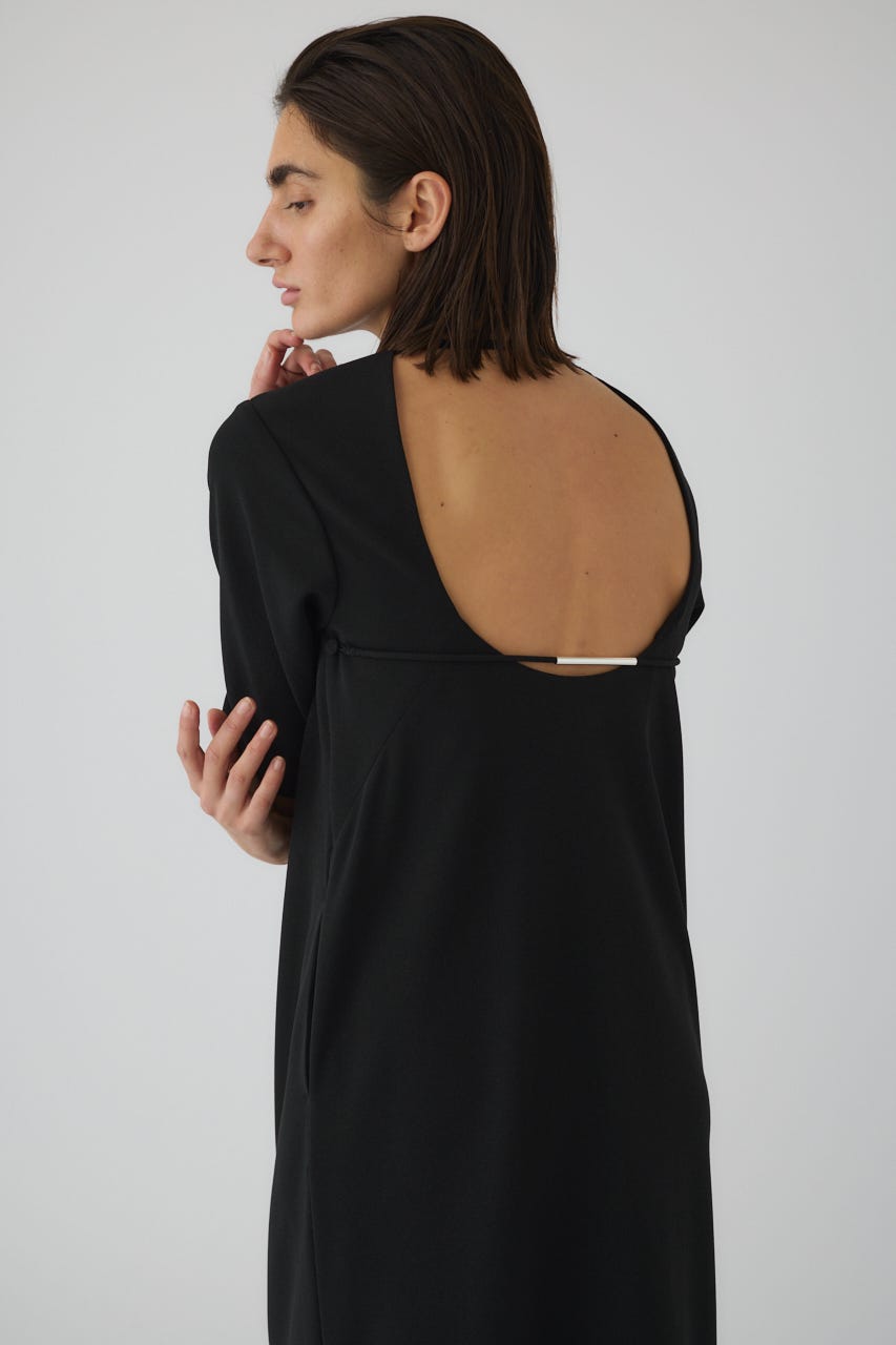 2/4- order start Deformed open dress BLK 38