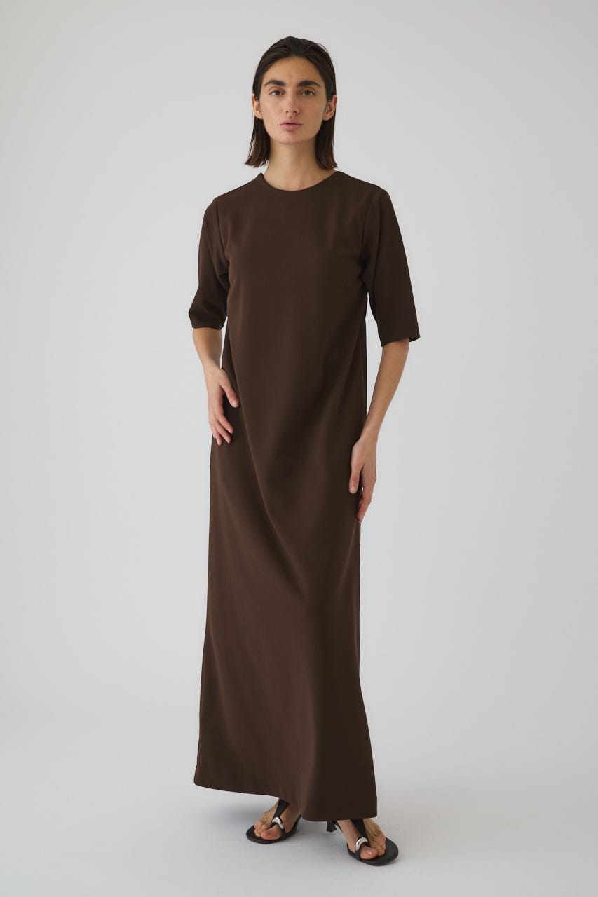 2/4- order start Deformed open dress BRN 38