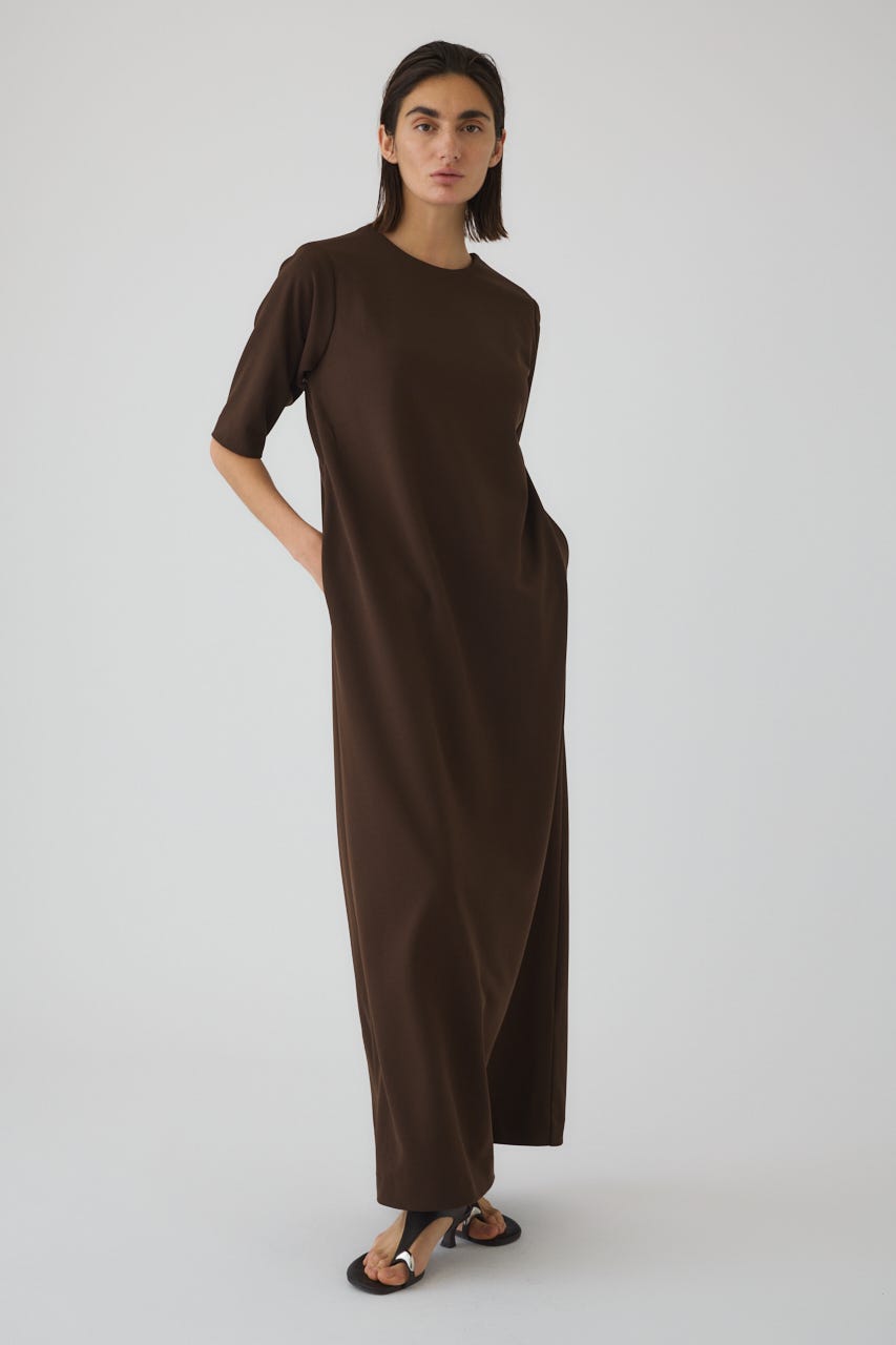 2/4- order start Deformed open dress BRN 38