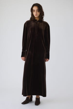 ラップティアードストライプドレス　RIM.ARK リムアーク　ワンピース RIM.ARK（リムアーク）の「Double layered trench OP