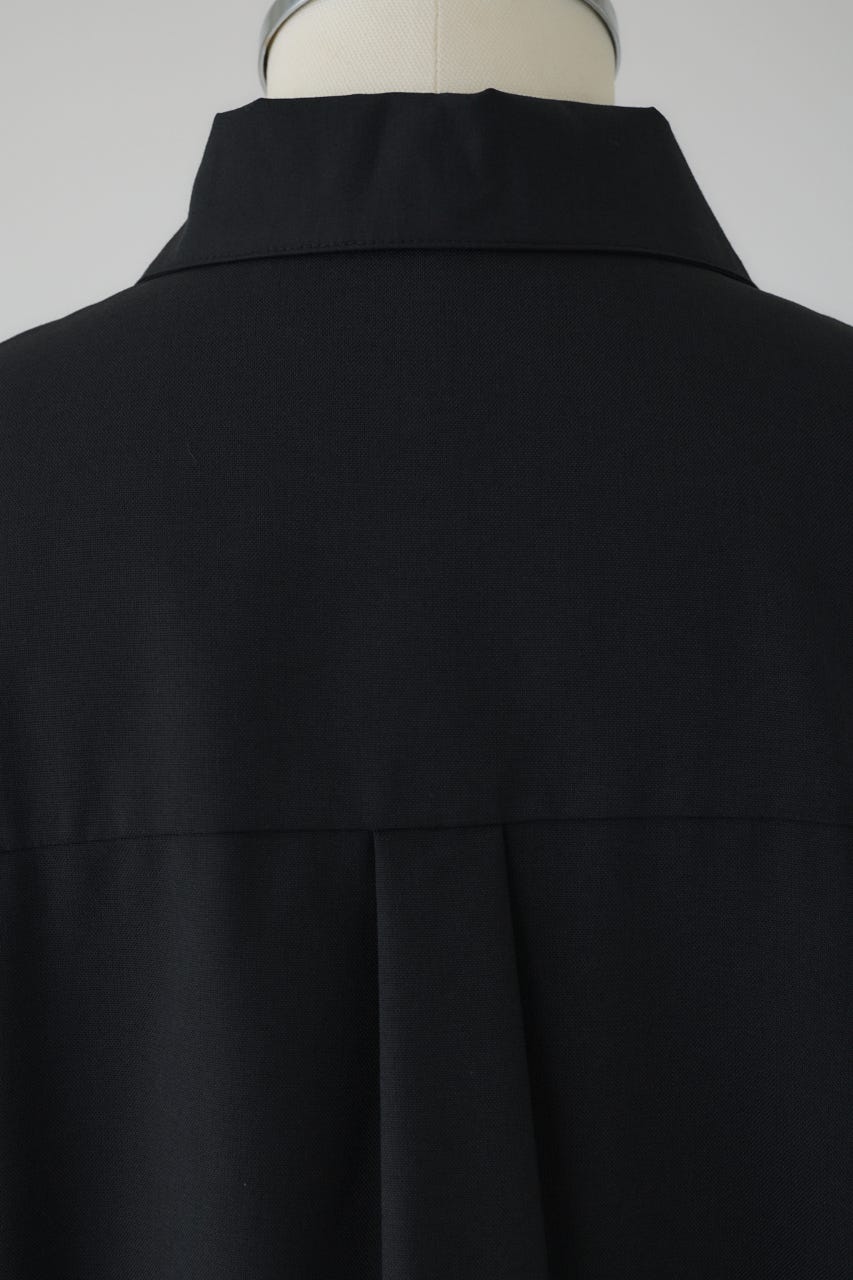 Linen like rugby SH BLK FREE