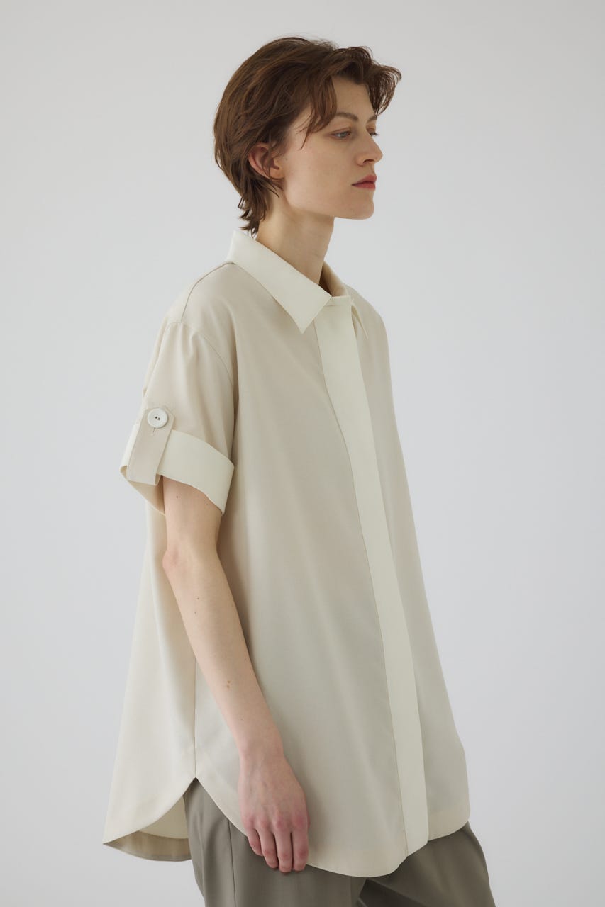 Linen like rugby SH L/BEG FREE