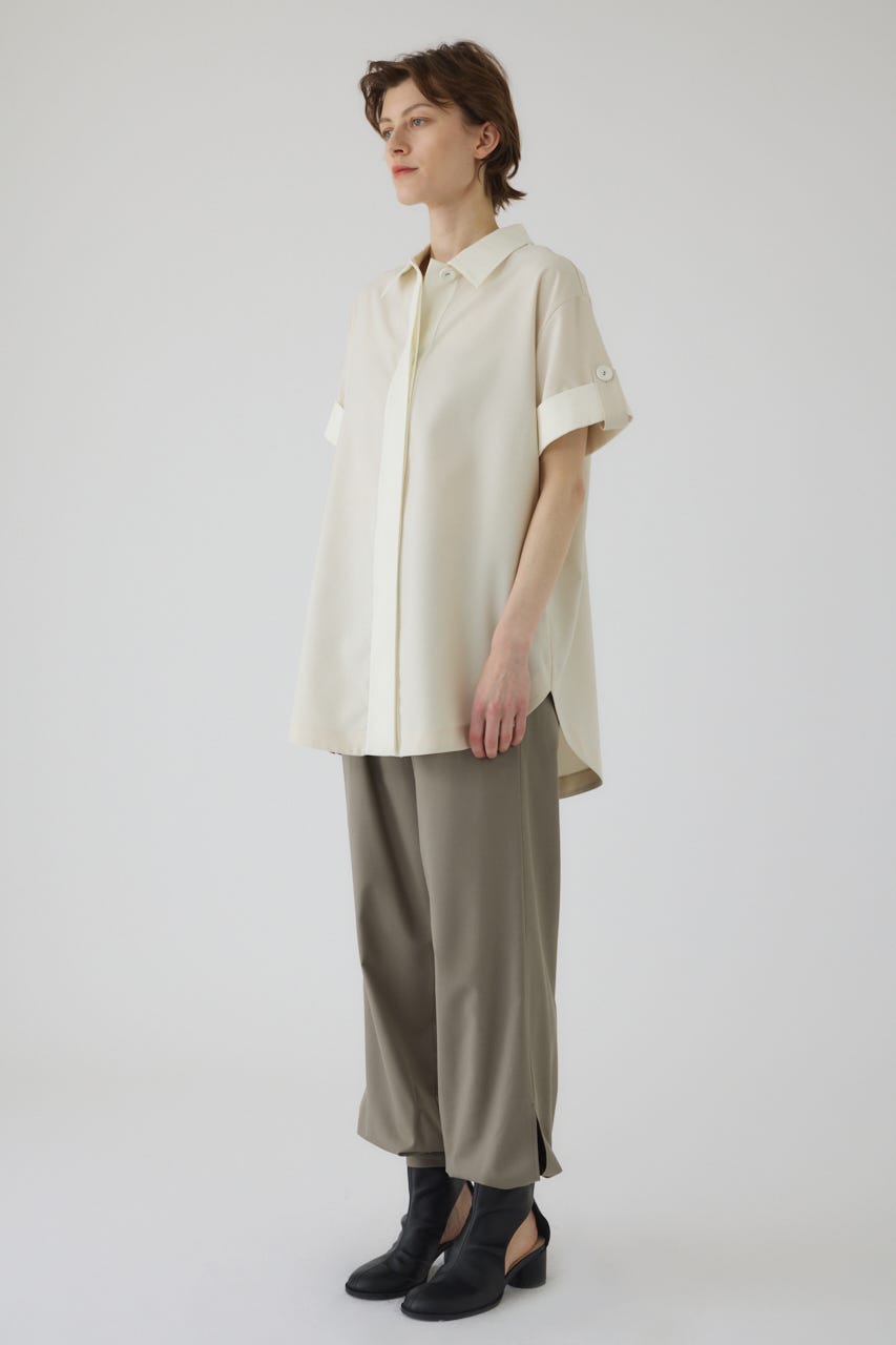 Linen like rugby SH L/BEG FREE