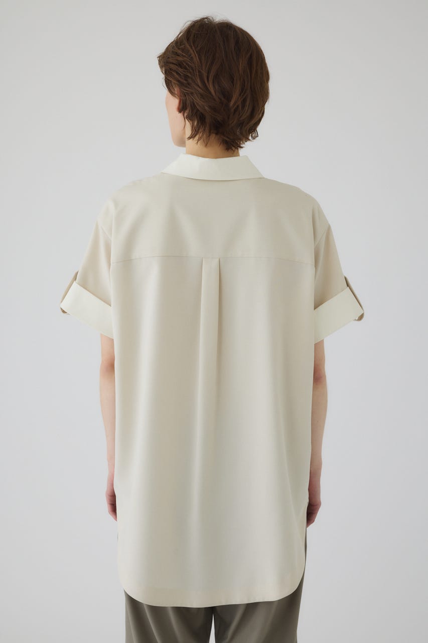 Linen like rugby SH L/BEG FREE