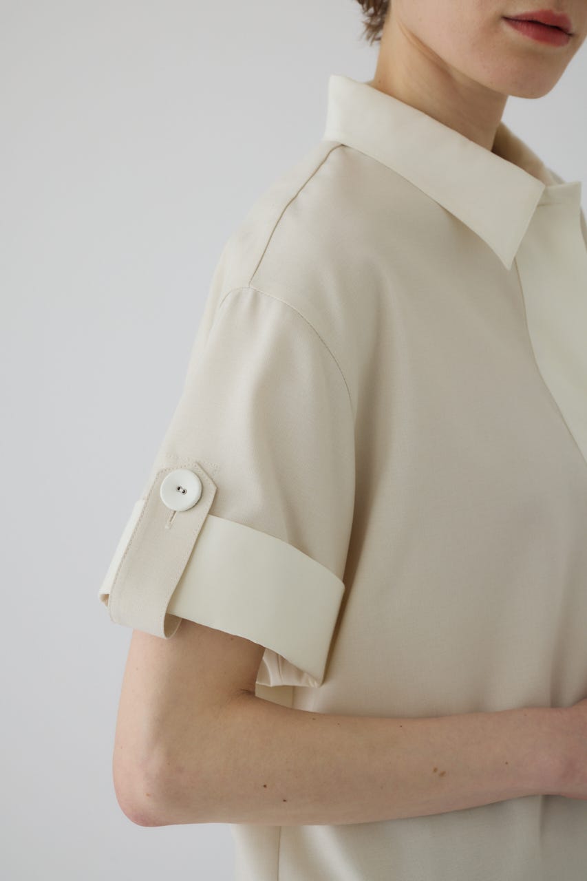 Linen like rugby SH L/BEG FREE