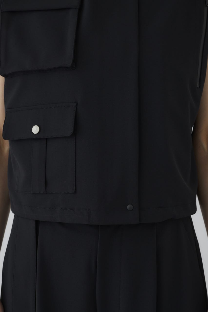 Tech vest tops BLK FREE