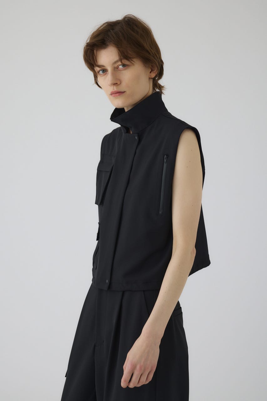 Tech vest tops BLK FREE