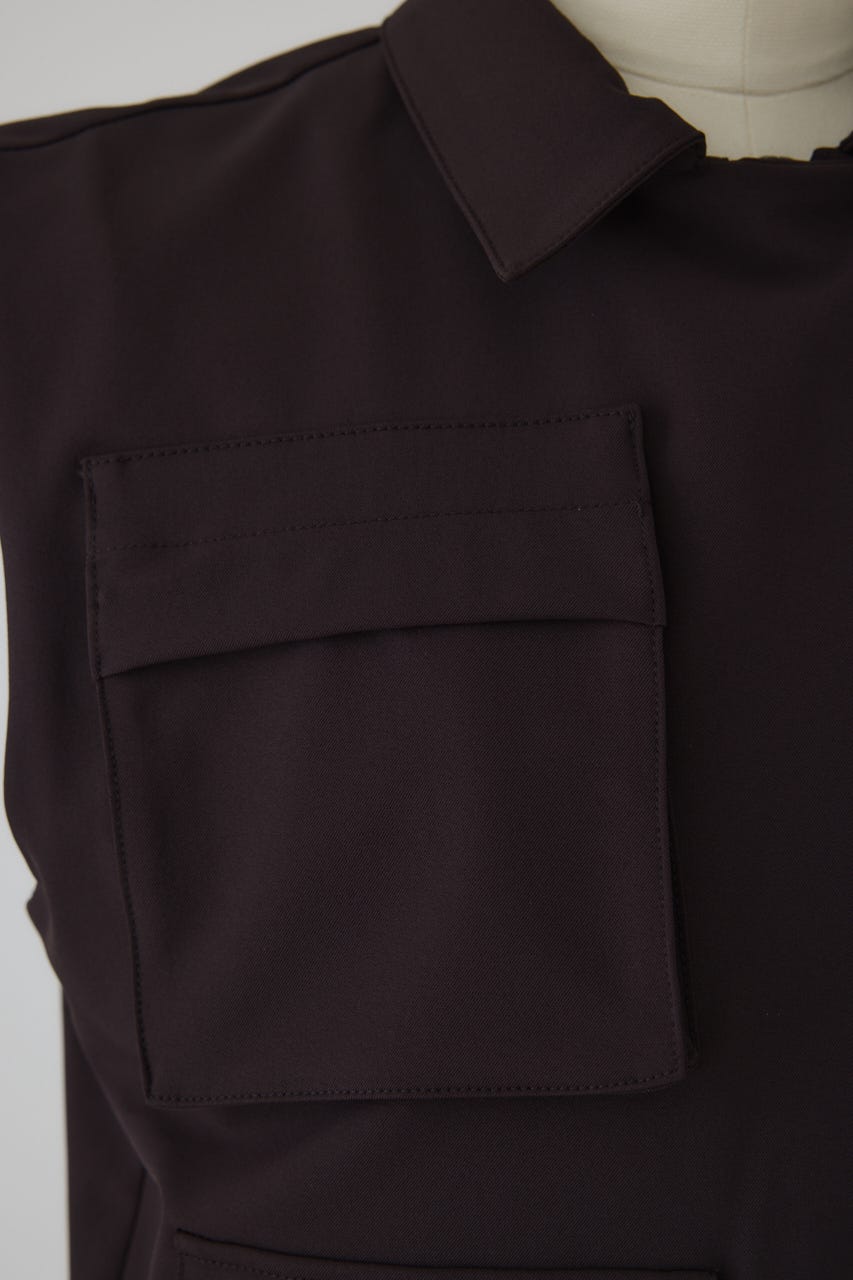 Tech vest tops D/BRN FREE