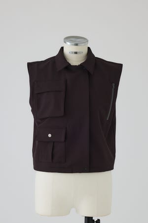 RIM.ARK | Satin chic vest (SHIRTS & BLOUSES ) |RIM.ARK