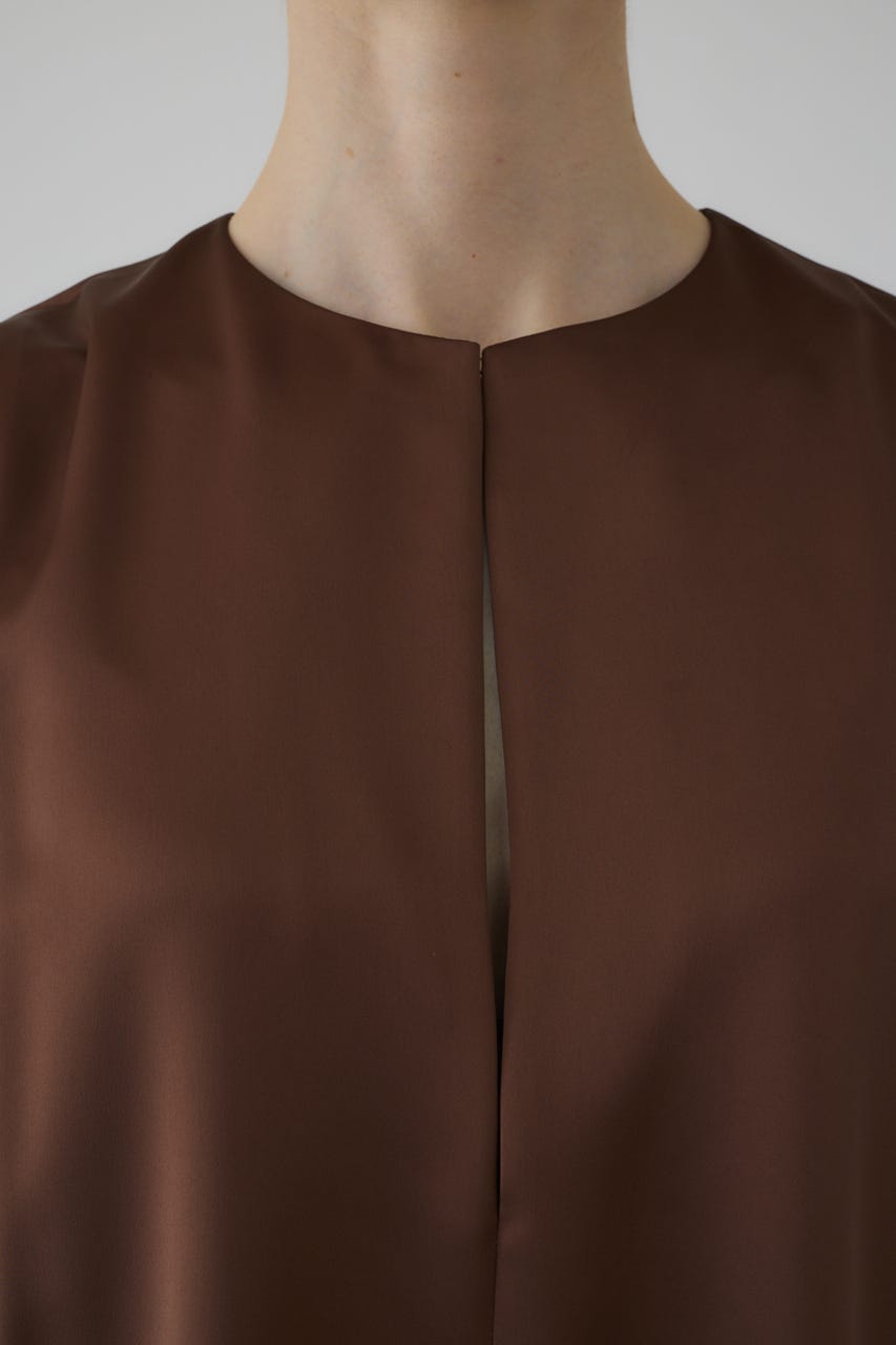 Satin chic vest BRN FREE