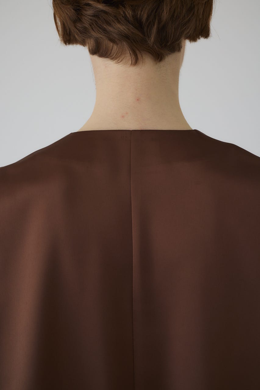 Satin chic vest BRN FREE