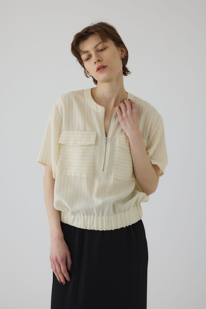 RIM.ARK | Zip up box tops (SHIRTS & BLOUSES ) |RIM.ARK