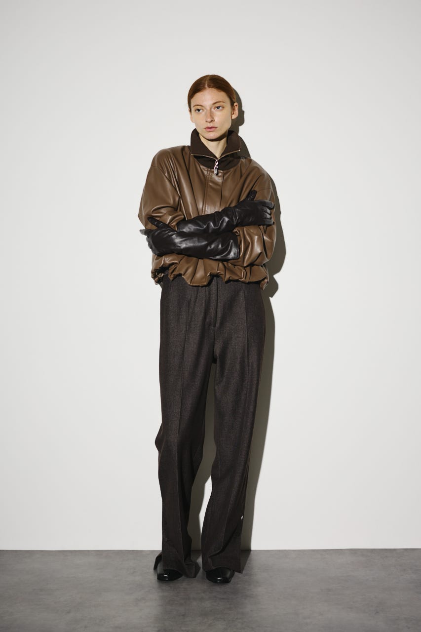 RIM.ARK ◌ leather like JK RIM.ARK - 【残り一点】Synthetic Leather Short JK | ACRMTSM