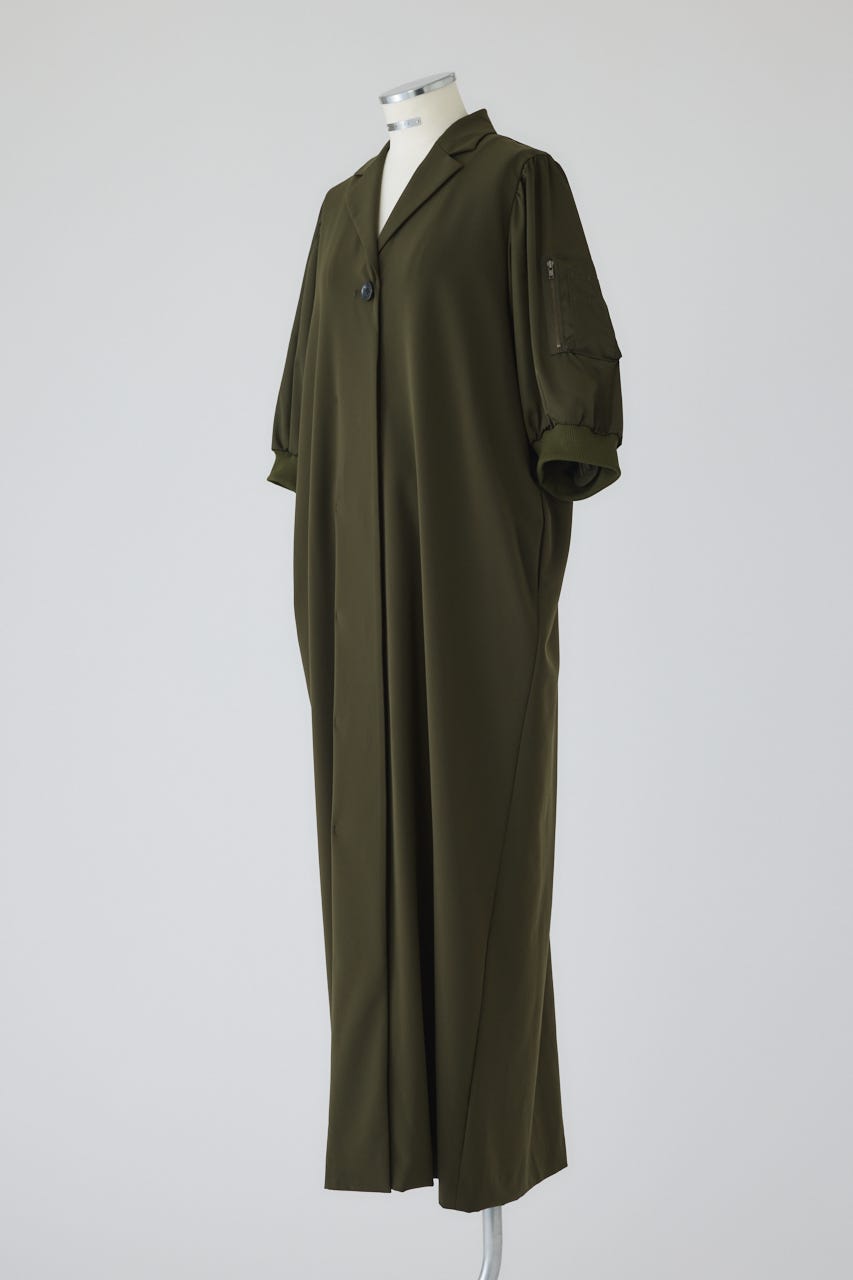 RIM.ARK | MA-1 sleeve H/S OP (LONG DRESS ) |RIM.ARK ONLINE STORE