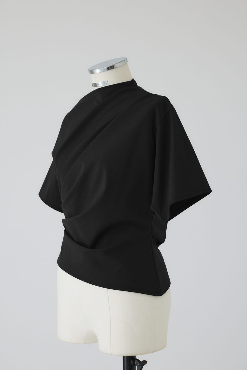 RIM.ARK(リムアーク)Asymmetry cut tops Asymmetry cut tops アシメトリーカットトップス（Tシャツ