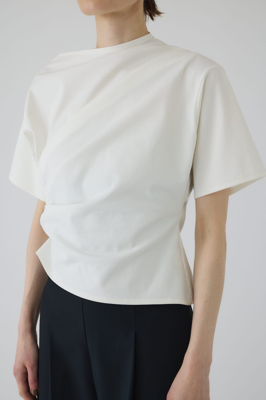 トップス rimark Round hem short SH rimark Round hem short SH