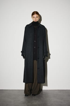 RIM.ARK | Stand fall collar CT (COATS ) |RIM.ARK ONLINE STORE